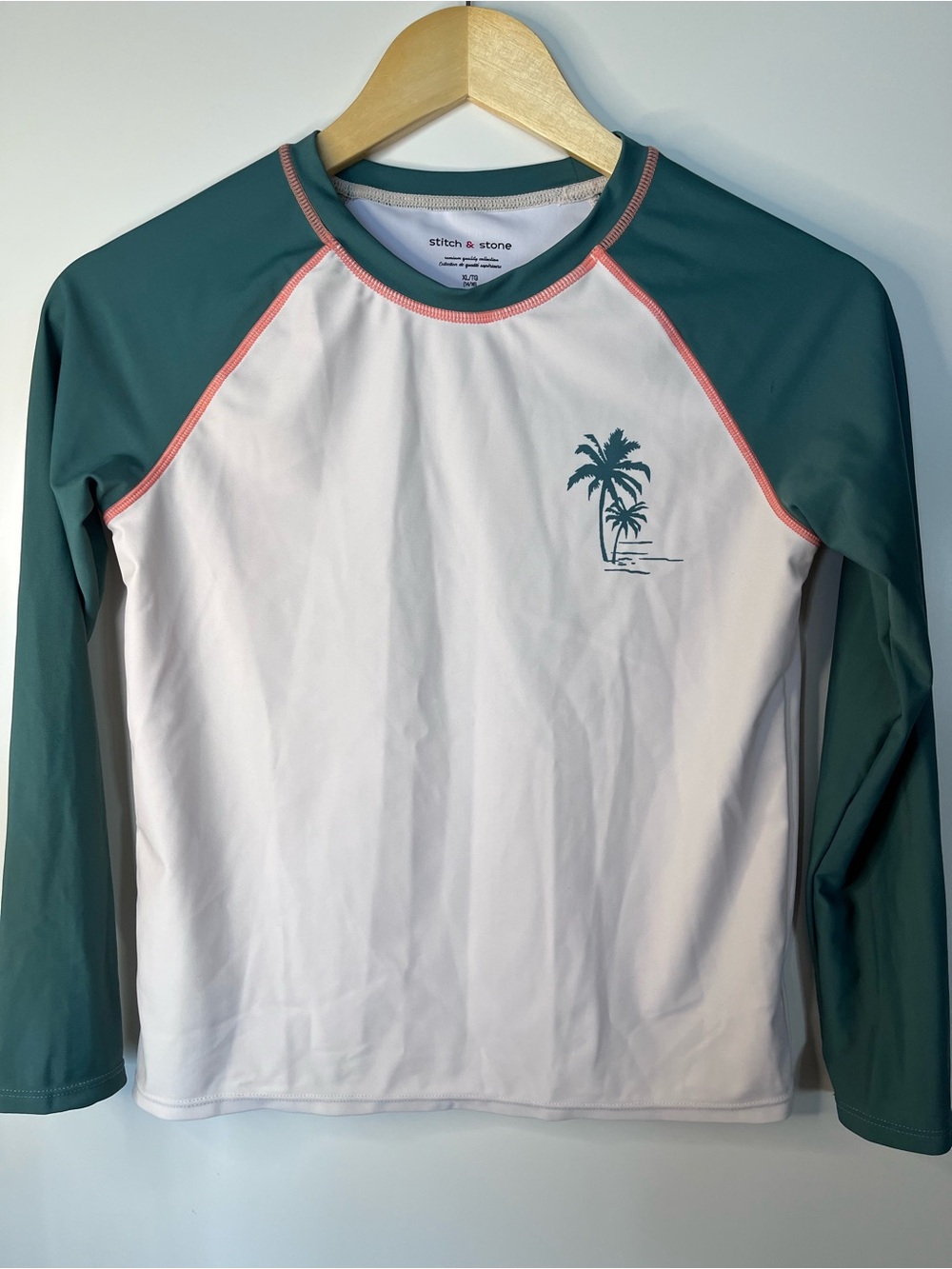 Stitch & Stone Rash Guard Long Sleeve Swim Top XL (12/14)